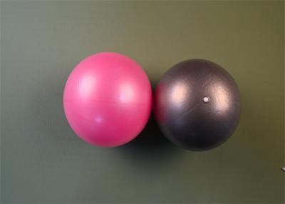 China 25cm Pilates Exercise Ball Brown Pink Pilates Balance Ball for sale