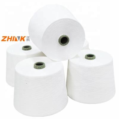 China Compact Cationic Siro Raw Yarn For Knitting RW Viscose/Polyester 65/35 Fabric for sale