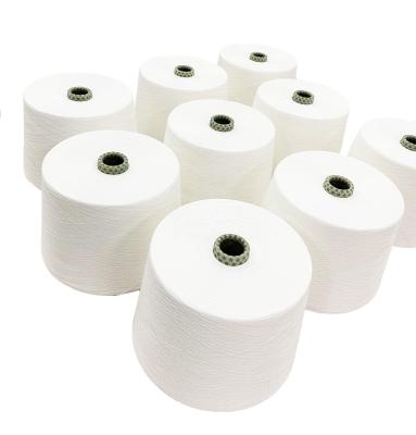 Chine Polyester viscose 90/10 Spandex Ring Siro Compact Core Spun Yarn (à l'exclusion des fils à base de fibres textiles) à vendre