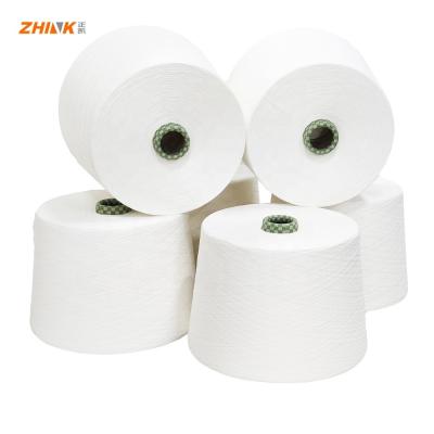 China Polyester/Bamboo 50/50 Siro Compact Spun Blended Yarn Perfect for Weaving/Knitting RW for sale