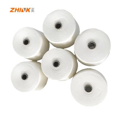 China White Lenzing Lyocell/Cuprammonuium/Combed Cotton/Silk Blended Yarn NE45 for sale