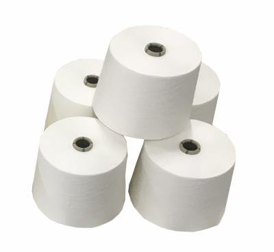 China 100% Modal 0.9D Ring Siro Compact Spun Yarn Spandex Raw White for Knitting and Weaving for sale