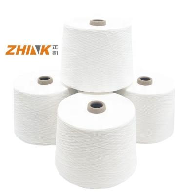 China NE20/1 Raw White Siro Compact Yarn for Weaving/Knitting 80% Polyester 20% Viscose for sale