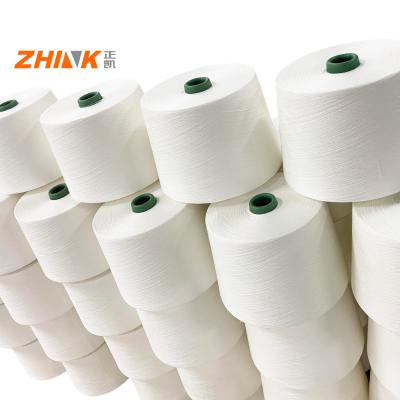 China 780 Twist Polyester Blended Yarn PV TR 65/35 Ne 32/1 Slub for Weaving Durable Versatile for sale