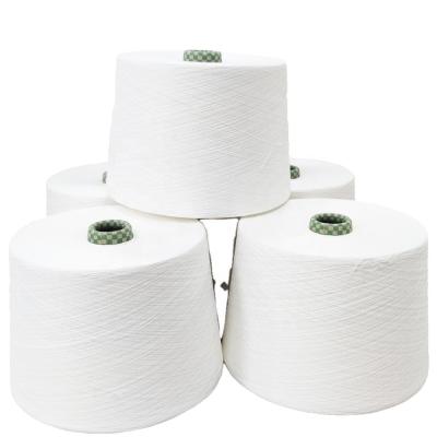 China NE36/1 Ring Spun Polyester Viscose Yarn for Weaving Production 65/35 Blend for sale