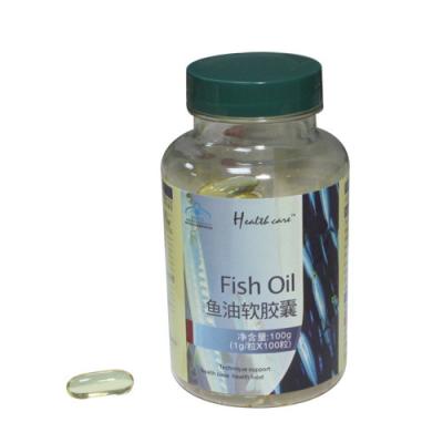 China Health Food Soft Cap Fish Oil Supplements Fish Oil Softgels DHA+EPA 1g/pill for sale