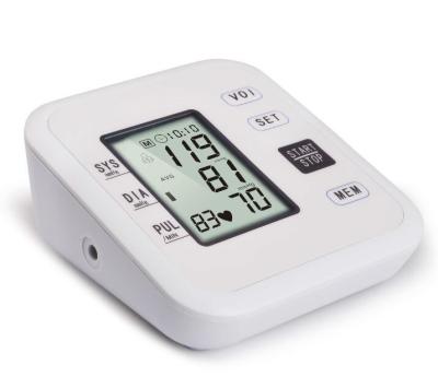 China Upper Arm Type Digital Blood Pressure Monitor With Liquid Crystal Display for sale