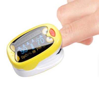 China Health Care Children Digital Finger Pulse Oximeter With OLED Display for sale