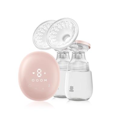 China Baby Care Electronic Medical Equipment Portable Silicone Double Electric Breast Pump for sale