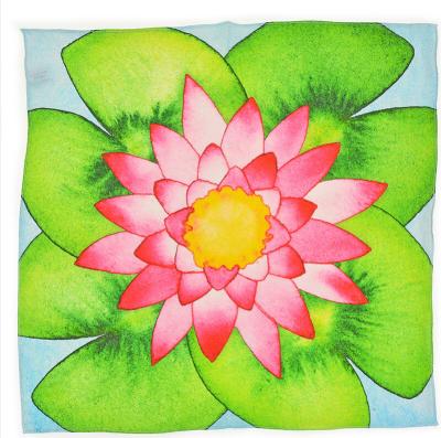 China Scarves de seda feitos sob encomenda personalizados da flor 100% da infinidade para senhoras/meninas à venda