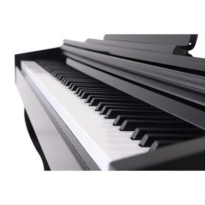 China Custom Upright Digital Piano Weighted Keys Black Electric Console Piano for sale
