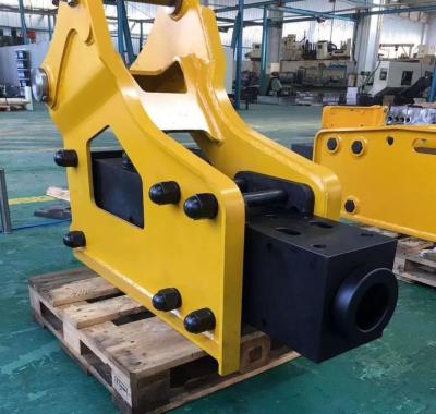 China 100mm 150mm 200mm 15 Tons Hydraulic Breaker Hammer For Mini Excavator for sale