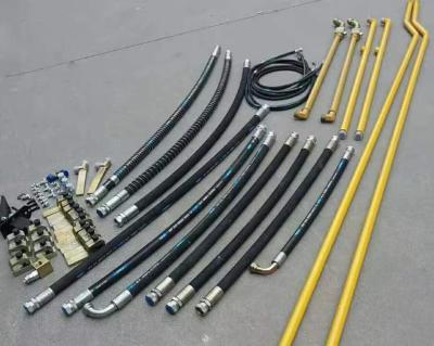 China Excavator Attachment Hydraulic Breaker Hammer Pipes Hose Pipeline Piping Kit for sale