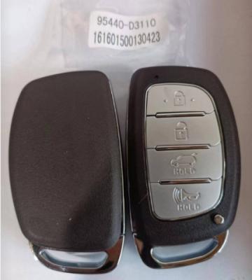 Chine Bouton 4 gousset principal à distance 95440-D3110 de 433 mégahertz pour la couleur de noir de Hyundai Tucson à vendre
