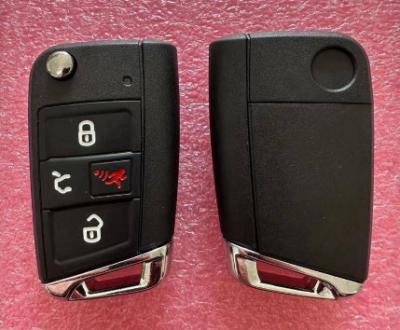 Chine golf Keyless de VW GTI du bouton NBGFS12P01 5G0959752BE Flip Key For de 315Mhz 3 + 1 à vendre