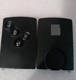 China 433Mhz 4 botón 285971998R 4A Chip Keyless Smart Key For Renault Clio Captur en venta