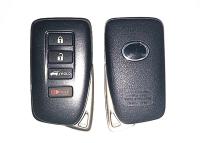 China Lexus Key Shell FCC ID HYQ14FBA , 3 Plus Panic Button Lexus Smart Key for sale