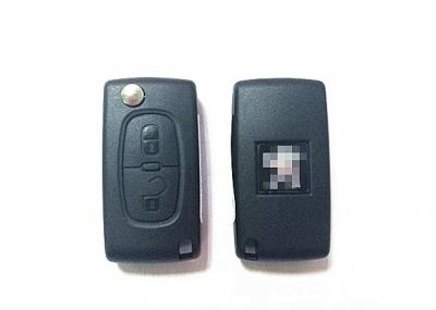 중국 완전한 자동 열쇠 시계 줄 2 단추 푸조 차 열쇠 CE0536 433mhz를 통제하십시오 판매용