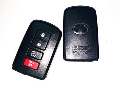 China 2014 - 2017 Toyota Highlander Key Fob  3 + 1 Button HYQ14FBA For Ulock Car Door for sale