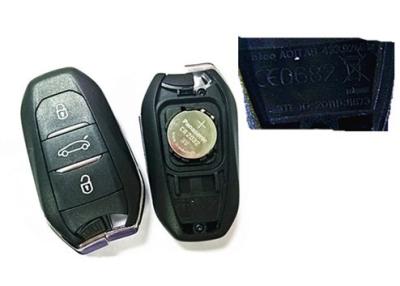 China CE0682 Keyless Entry Fob / Peugeot Remote Key 2011DJ1873 433 MHZ With Blade Valeo A01TAB for sale