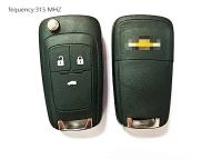 중국 315 MHZ 3 단추 차 먼 열쇠/Chevrolet 차 열쇠 V2T01060512 GM 1350022 FRQUENCY 판매용