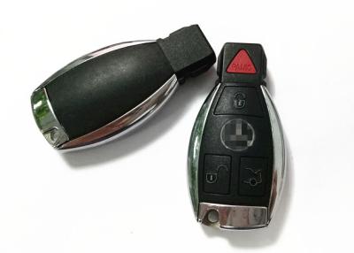 Cina 4 bottoni chiave astuta automatica, catena dell'orologio di chiave del benz di megahertz Mercedes di chiave 315 di identificazione IYZDC11 del FCC in vendita