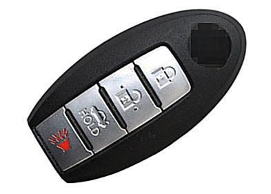 中国 Ulockの車のドアのための黒い色の日産のスペアーのキー4ボタン315 MHz TWB1U852 販売のため