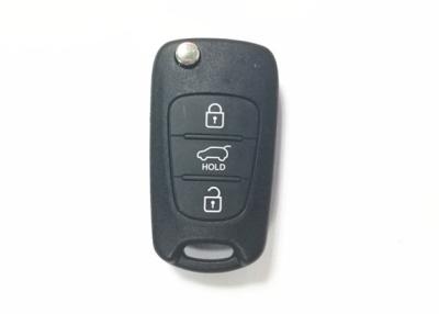 China Black Color Hyundai Car Key RKE-4A02 I10 I20 I30 Ix35 433mhz Hyundai Key Fob for sale