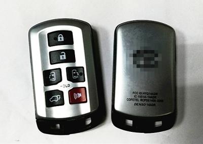China Do botão remoto da identificação HYQ14ADR 5+1 do FCC de Shell do carro de Toyota chave incluída do telecontrole do carro da lâmina à venda