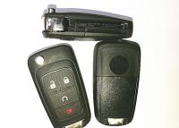 China 315 MHZ 3+1 Button Buick Car Remote Key FCC ID AVL-B01T1AC 46 Chip for sale