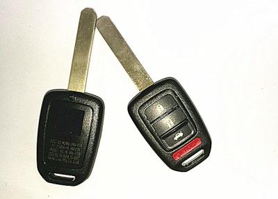 China Black Honda Remote Key 3+1 Button FCC ID MLBHLIK6-1TA 433 MHZ 47 Chip for sale