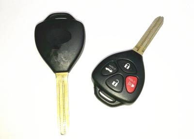 China Toyota Car Remote Key FCC ID GQ4-29T 4 BUTTON 315 MHZ 4D67 Chip For Corolla / Avalon for sale