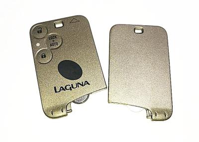 China Renault Laguna Keyless Entry Fob 3 Button 433Mhz Logo Customized Silver Color for sale