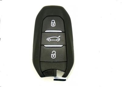 China 433MHZ Remote Auto Key Fob CE0682 2011DJ1873 3 Button For Peugeot 508 3008 301 for sale