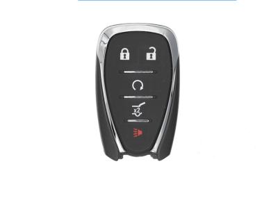 China Black Plastic Chevrolet Key Fob With Logo FCC ID HYQ4EA 5 Button for sale
