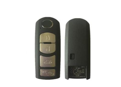 China Llavero remoto SKE13E-01 433Mhz del botón remoto de la llave 4 del coche de Mazda del material plástico en venta