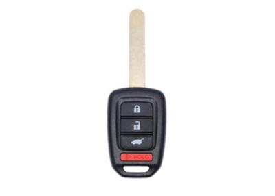 China Botão principal remoto preto da identificação MLBHLIK6-1TA 4 do FCC da chave de Honda Civic 433 megahertz de material plástico à venda