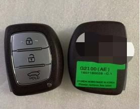 China 95440-G2100 Hyundai  Remote Key Fob 433 Mhz ID 47  Black Color With Logo for sale