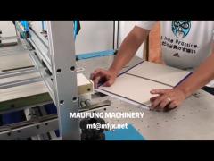 Maufung MF-SCM500A Hard Cover Book Semi Auto Case Maker for sponge cardboard