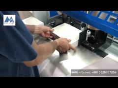 Double Head Pneumatic Corner Cutting Machine For Paper Notebooks cutting MF-DCM470