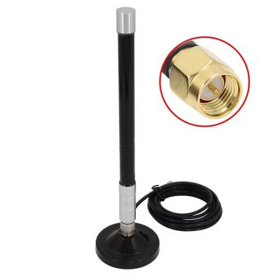 China 10 Dbi 2.4g Fiberglass Wifi Antenna Outdoor High Gain With Strong Magnetic Base for sale