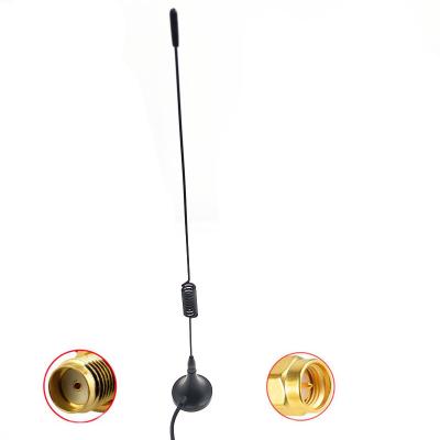 China High Gain LTE 4G 12dbi Modem Magnetic Antenna With Stand Base Mobile Signal for sale