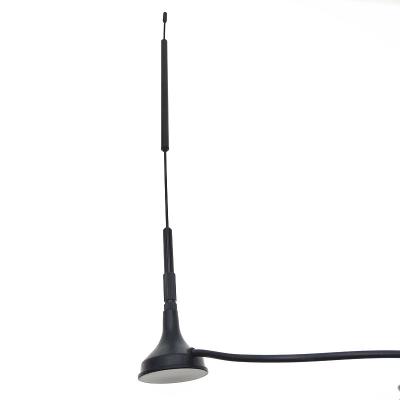 China Gsm 4g High Gain 12dbi Modem Magnetic Antenna Outdoor Indoor Helical Sucker Antenna for sale