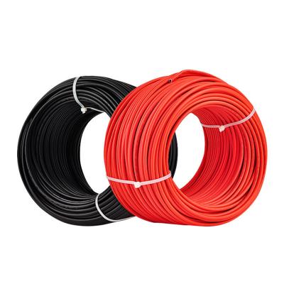 China TUV Certificate  Xlpo Insulation Pv Solar Cable 1000V  Power Pvc Sheath Dc Pv Cable for sale