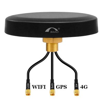 China Outdoor Waterproof 5 In 1 Combo Puck Hockey MIMO 5g WiFi 2.4GHZ GPS Screw Mount for sale