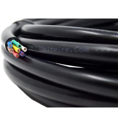 China Siete cable 0.75m m del coche del color del alambre 7 del cable del remolque de la base en venta