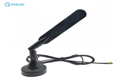 China 5dbi Rubber Duck 4G LTE Antenna With Magnetic Base / Swivel Dipole Paddle for sale