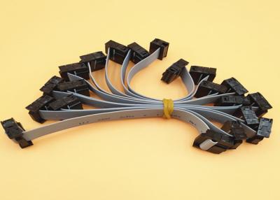 China Conjunto de cabo liso da fita da ferramenta do friso com o conector fêmea do passo do Pin 2.54mm de IDC 10 à venda