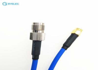 China Coaxial Low Loss SMA To BNC Cable  , Semi Flexible Custom Cable Assemblies for sale