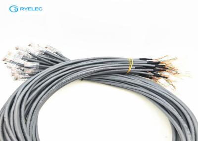 China RJ45 To Molex Plug Custom Cable Assemblies With 4.2mm Pitch Extension Cable for sale